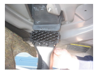 R35 GT-R カーボンボンネットエアダクト2